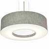 Afx Montclair 19'' Pendant - Grey Shade MCP1932MBSN-GY